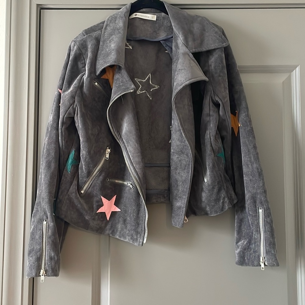 The impeccable pig star suede jacket